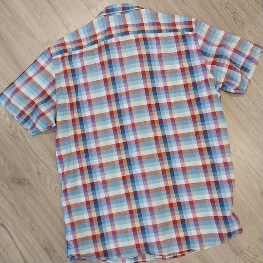 Rodd & Gunn Short Sleeve Check Shirt Size XL