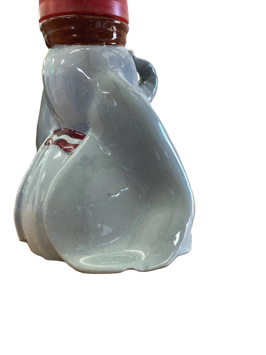Vintage Disney Ceramic Dumbo Crown Oil Lamp