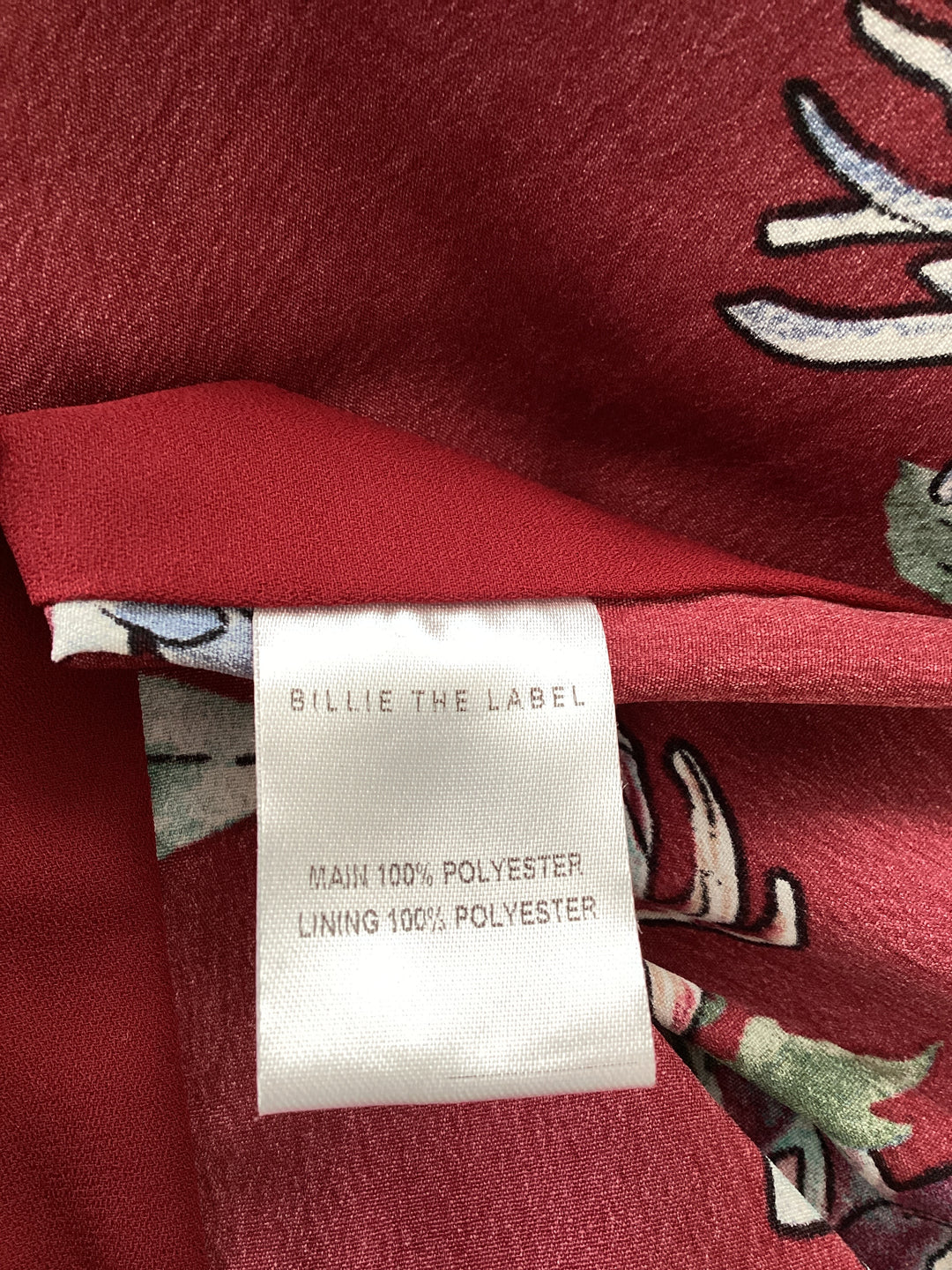 Billie the Label Red - M/L