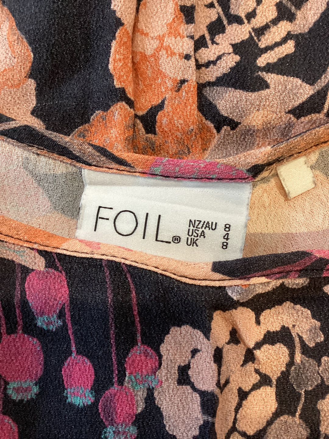 Foil Dress -size 8