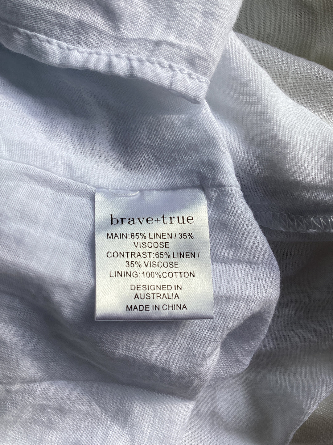 Brave + True dress -M