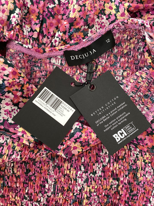 Decjuba Shirred Top - 12
