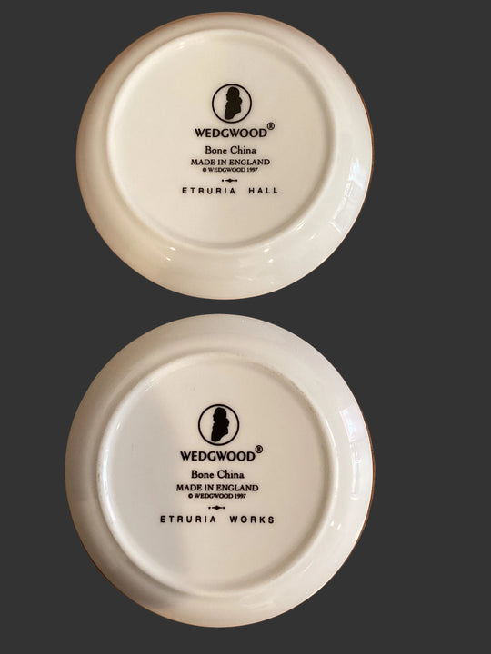 Vintage Wedgwood Etruria Hall plates x 2