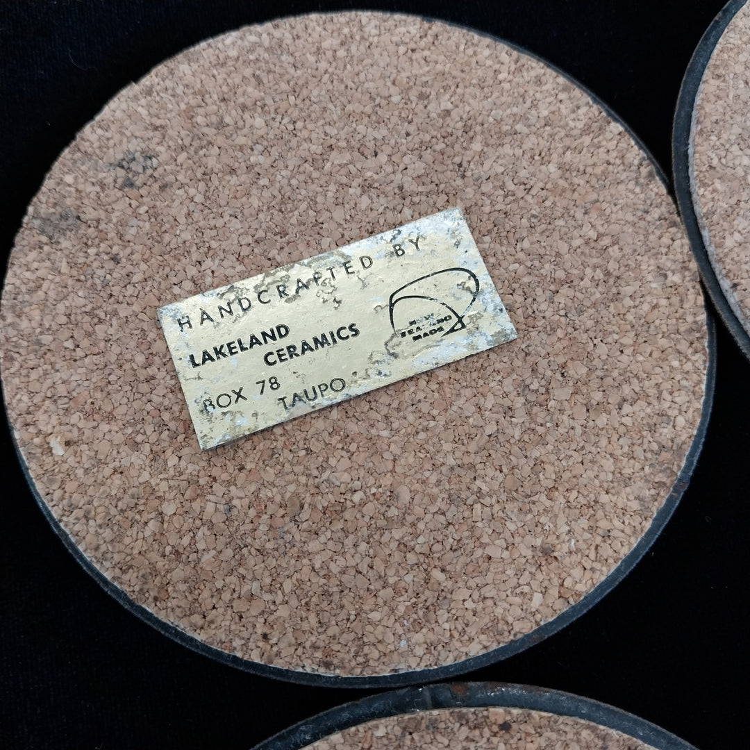 Vintage NZ Ceramic Coasters