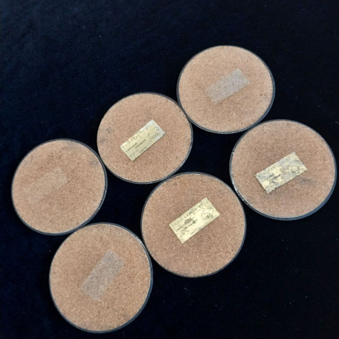 Vintage NZ Ceramic Coasters