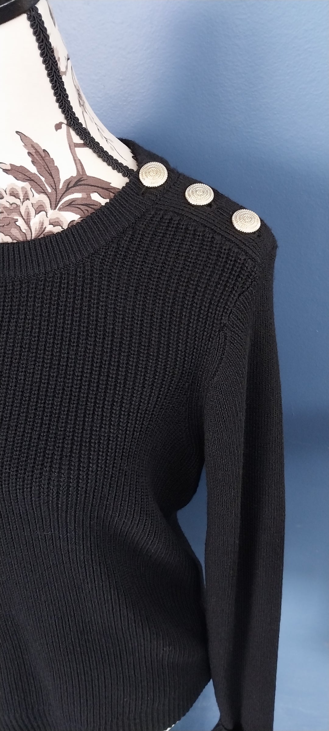 Portmans Size L  Womens Black Jumper BNWT