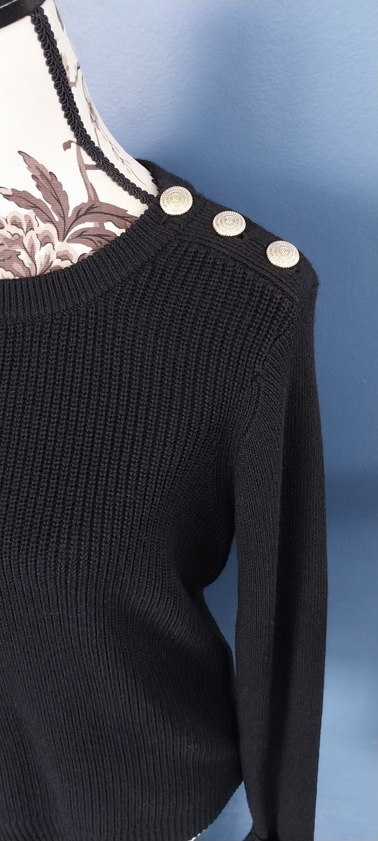 Portmans Size L  Womens Black Jumper BNWT