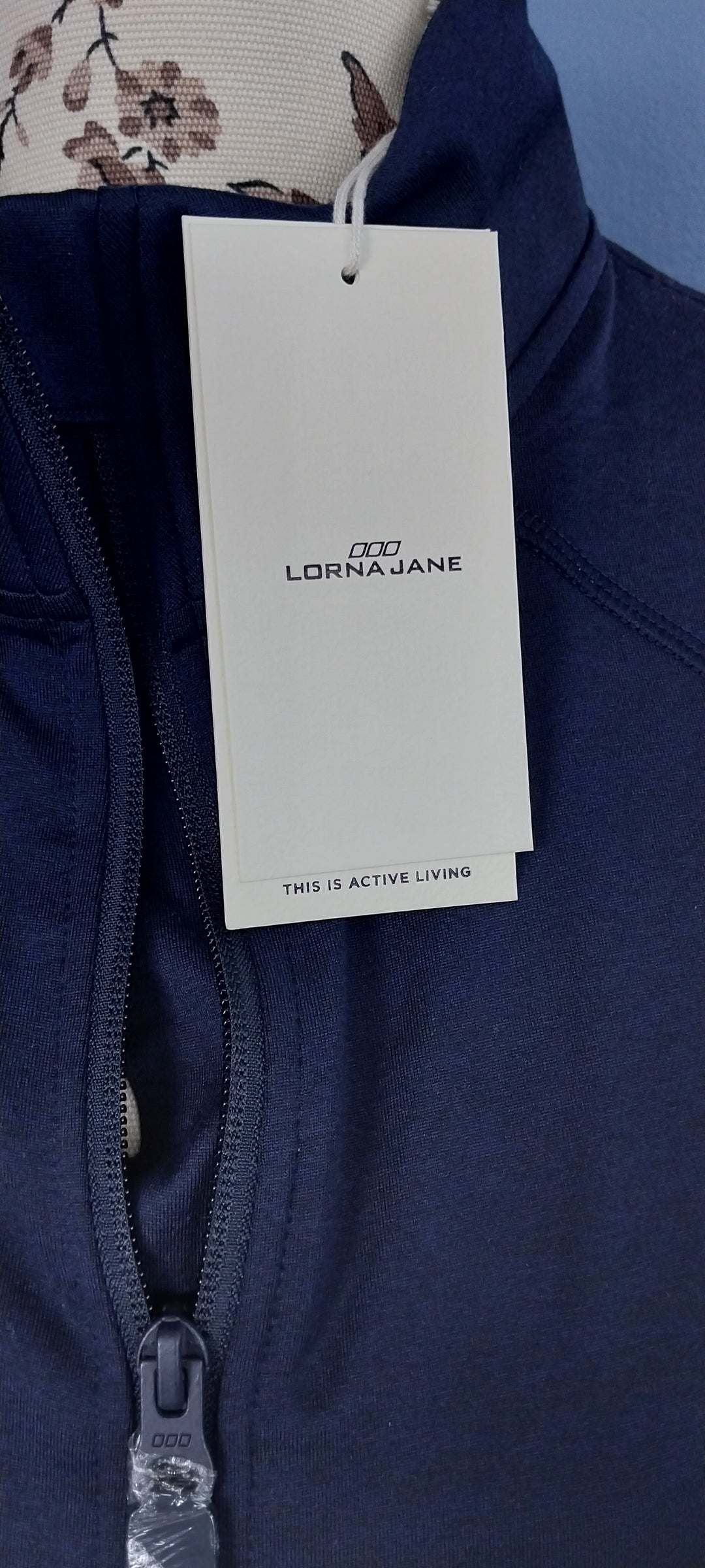 Lorna Jane Active Zip Thru Jacket Womens Size L BNWT