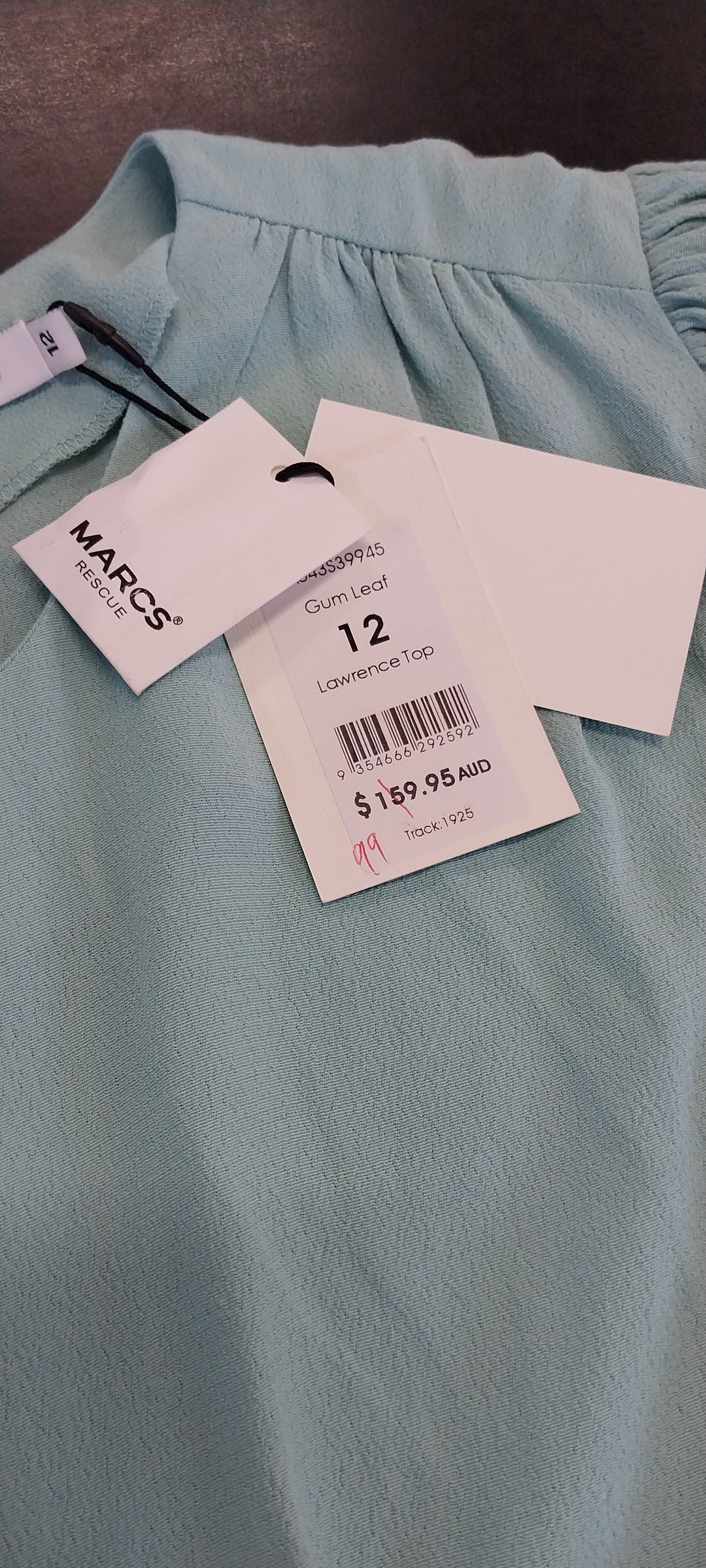 Marcs size 12 Womens Top  Mint Green BNWT