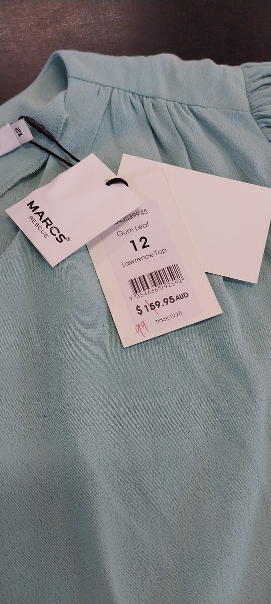 Marcs size 12 Womens Top  Mint Green BNWT