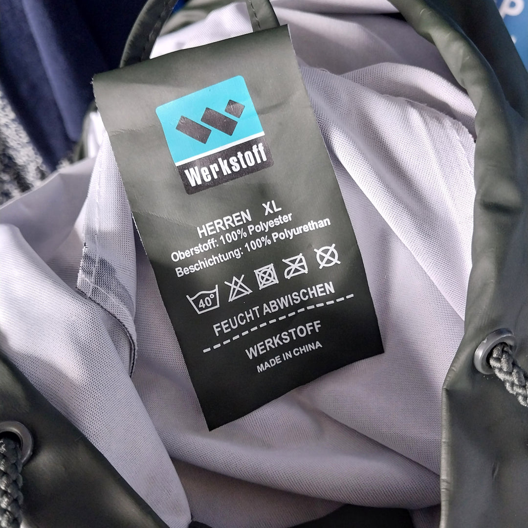 Wet Weather Gear by Werkstoff Size XL/XXL As New Condition