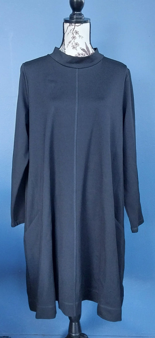 Virtuelle A Line Long Top Size S Black