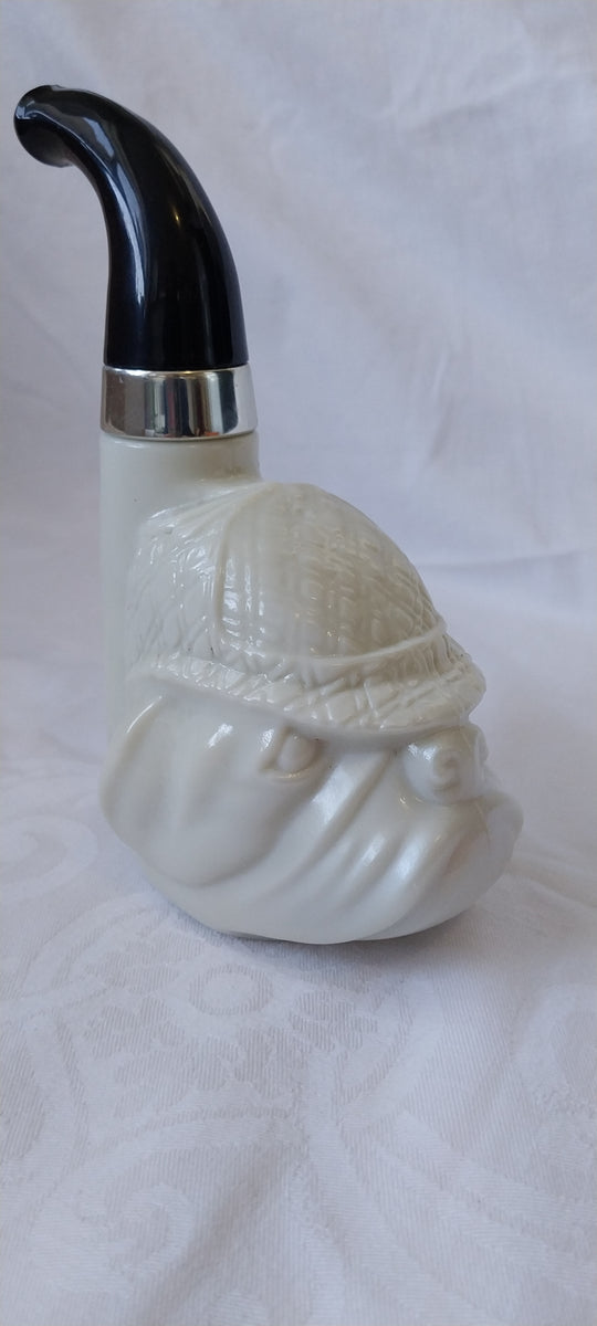 Vintage 1970s Avon Sherlock Holmes Bulldog Decanter
