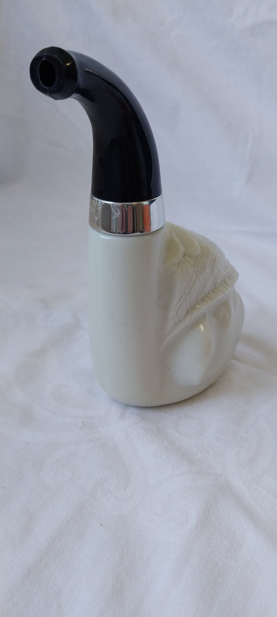 Vintage 1970s Avon Sherlock Holmes Bulldog Decanter