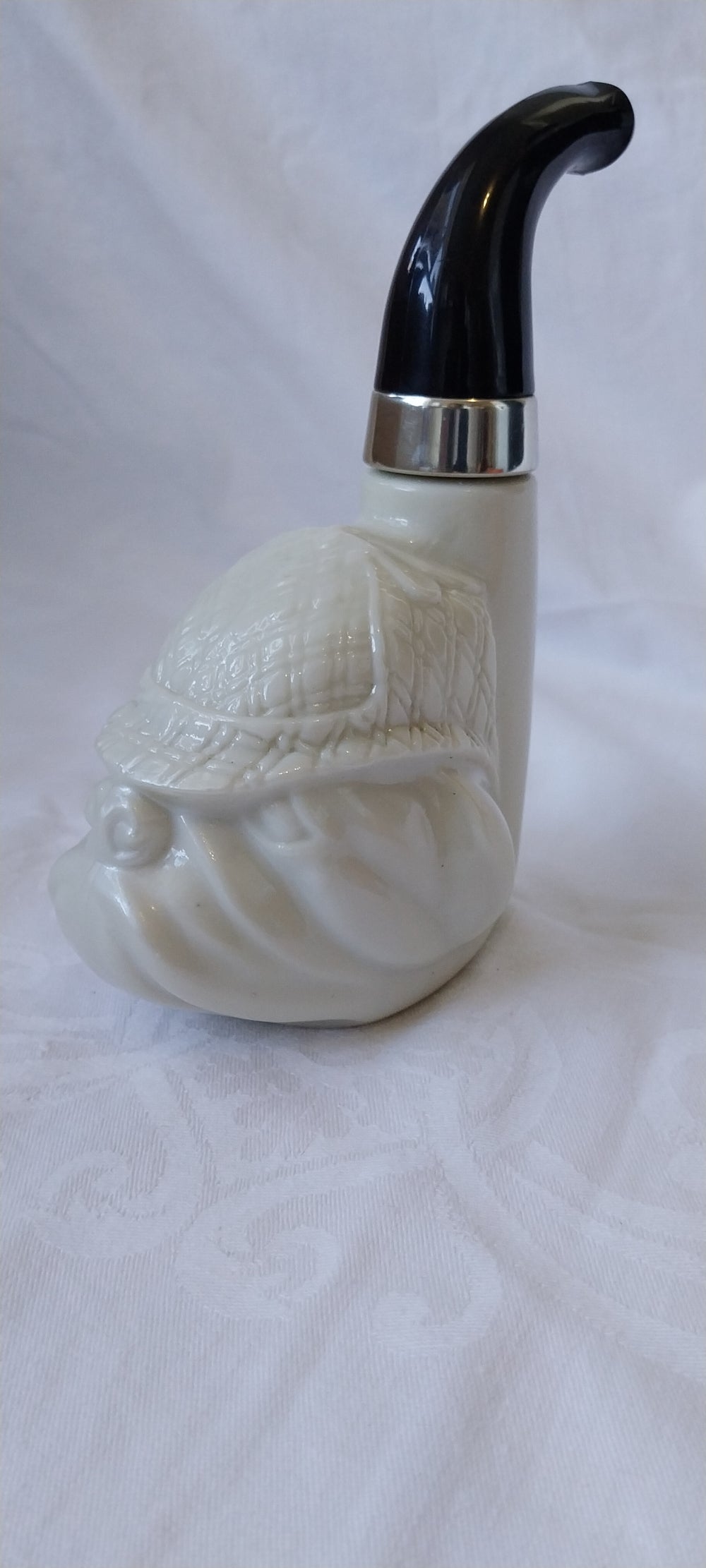 Vintage 1970s Avon Sherlock Holmes Bulldog Decanter