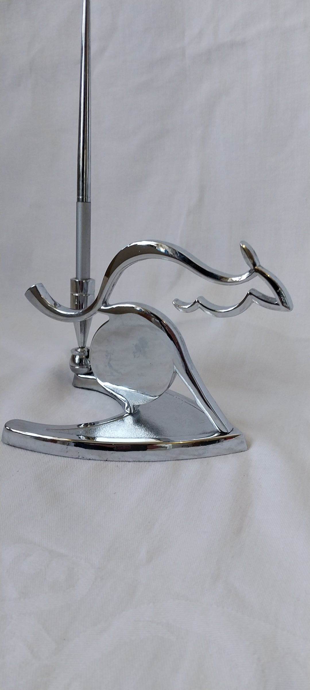 Vintage Desk Clock & Pen Holder