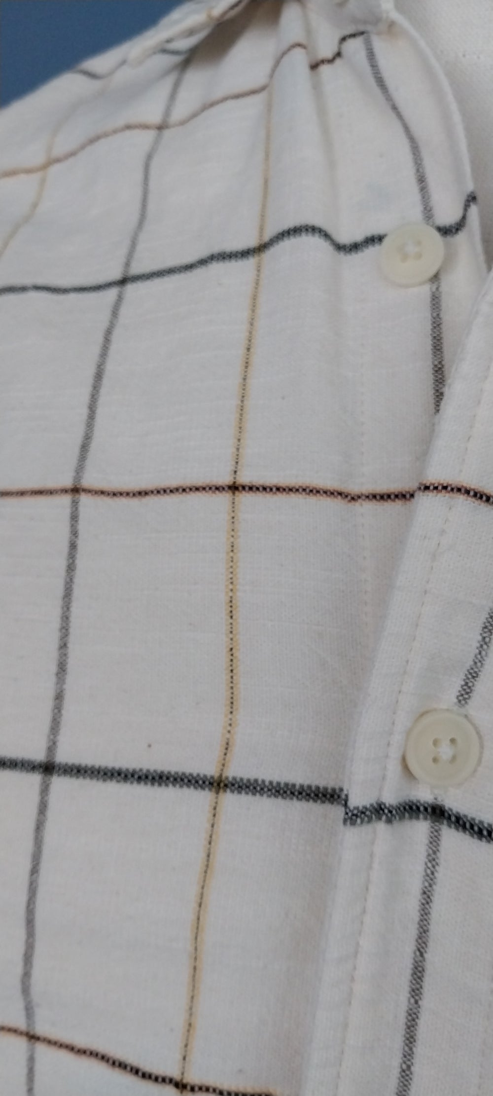Zara Mens Cotton/Polyester Mix Long Sleeve Shirt Size M