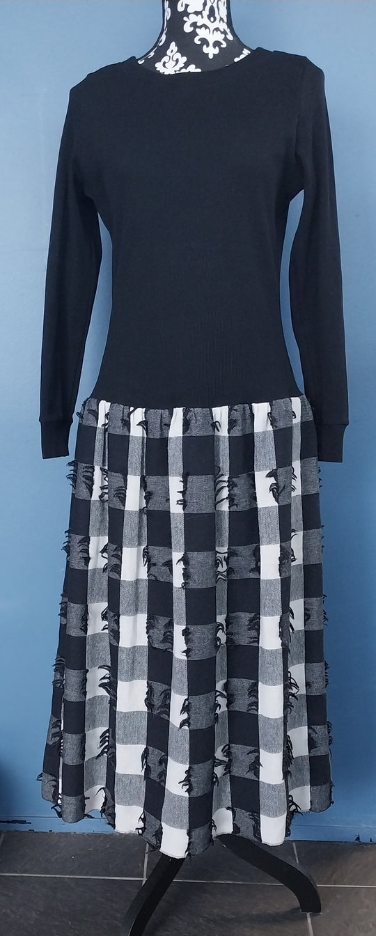 Vintage David Carmody New Zealand Maxi Length Dress  size 12