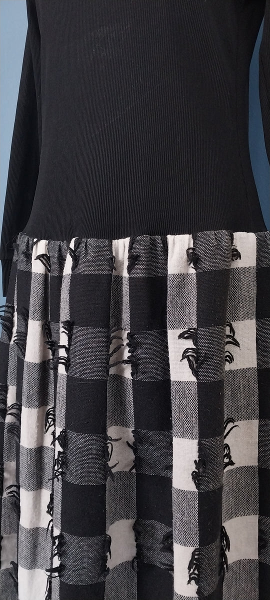 Vintage David Carmody New Zealand Maxi Length Dress  size 12