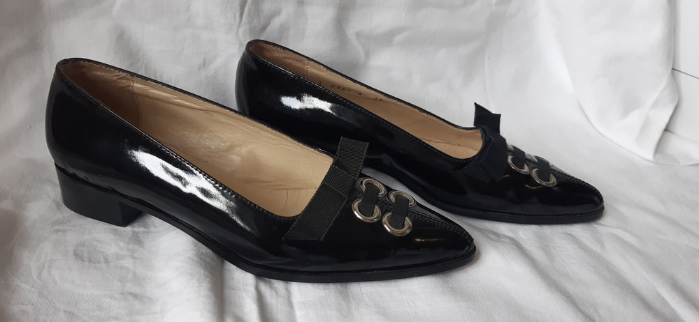 David Elman NZ Made black shoe size36 (5.5-6)