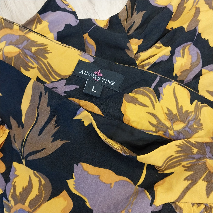Augustine Size L  Tiered Skirt