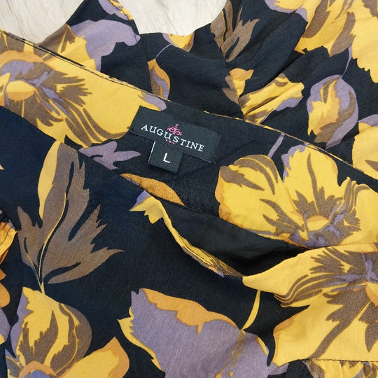 Augustine Size L  Tiered Skirt