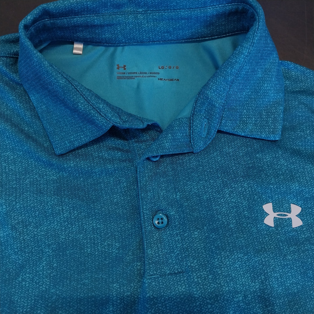 Under Armour Men's Short Sleeve Polo Shirt size Large