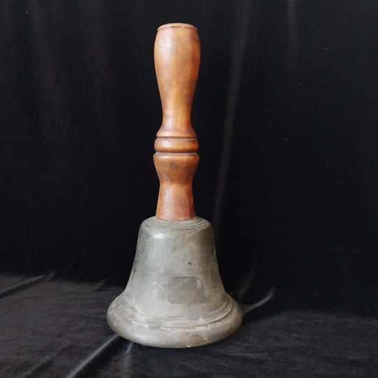 Antique Brass School Bell