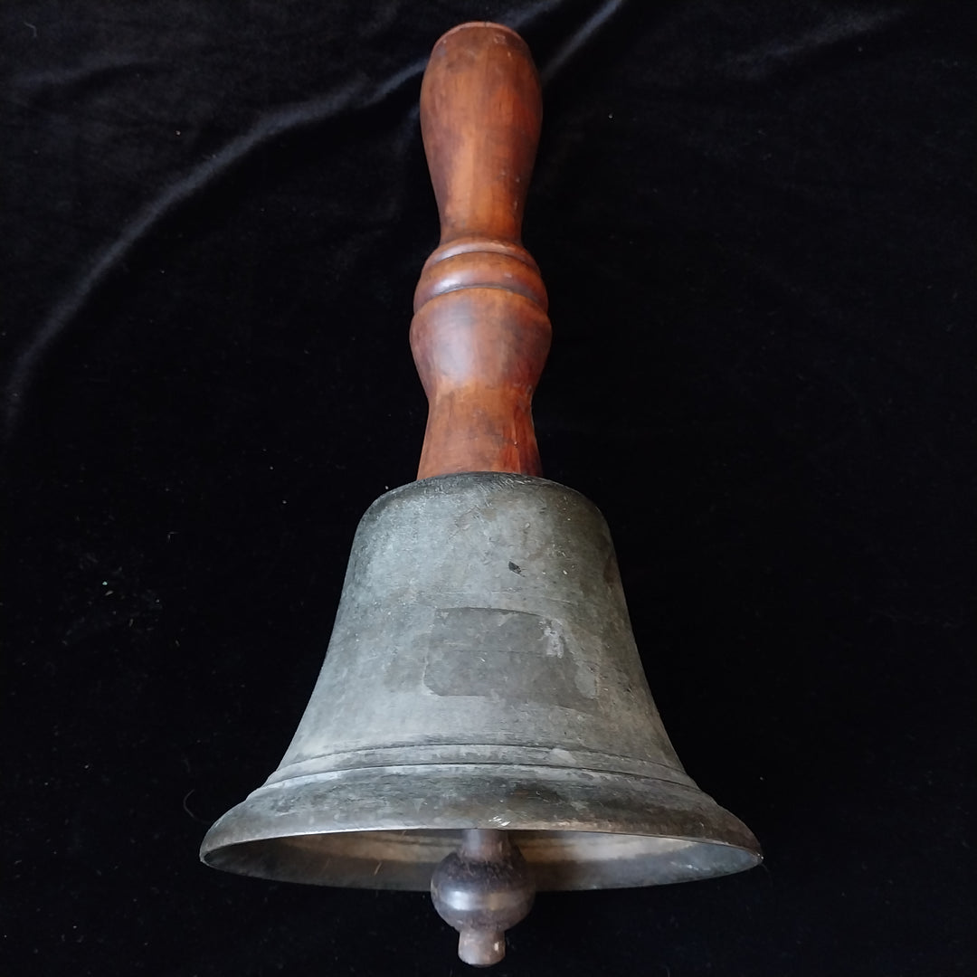 Antique Brass School Bell