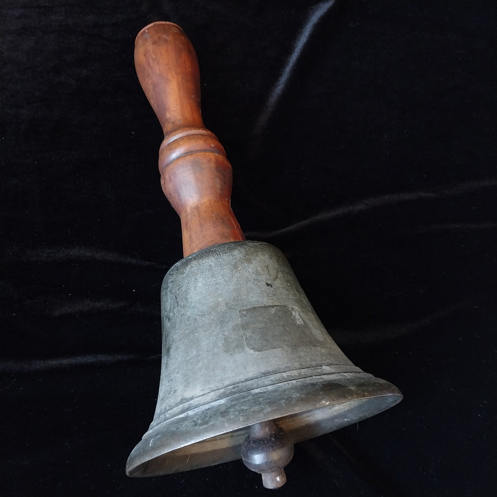 Antique Brass School Bell