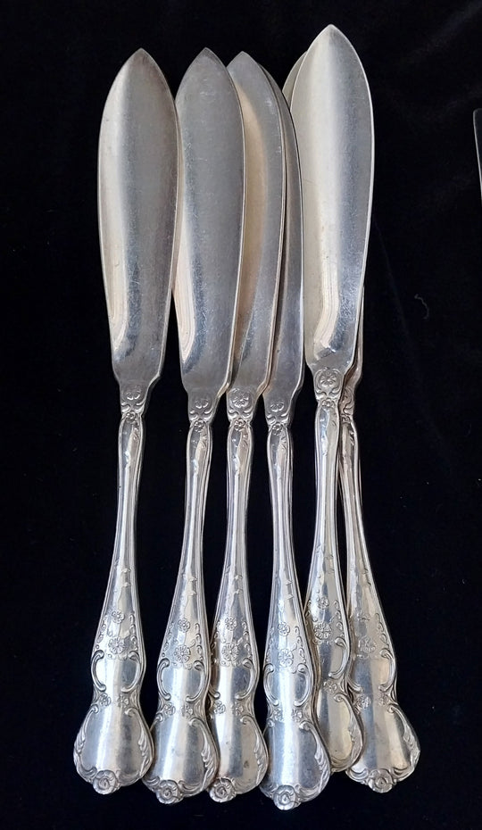 Rodd  Silver Plate Camille Cutlery 56 pieces