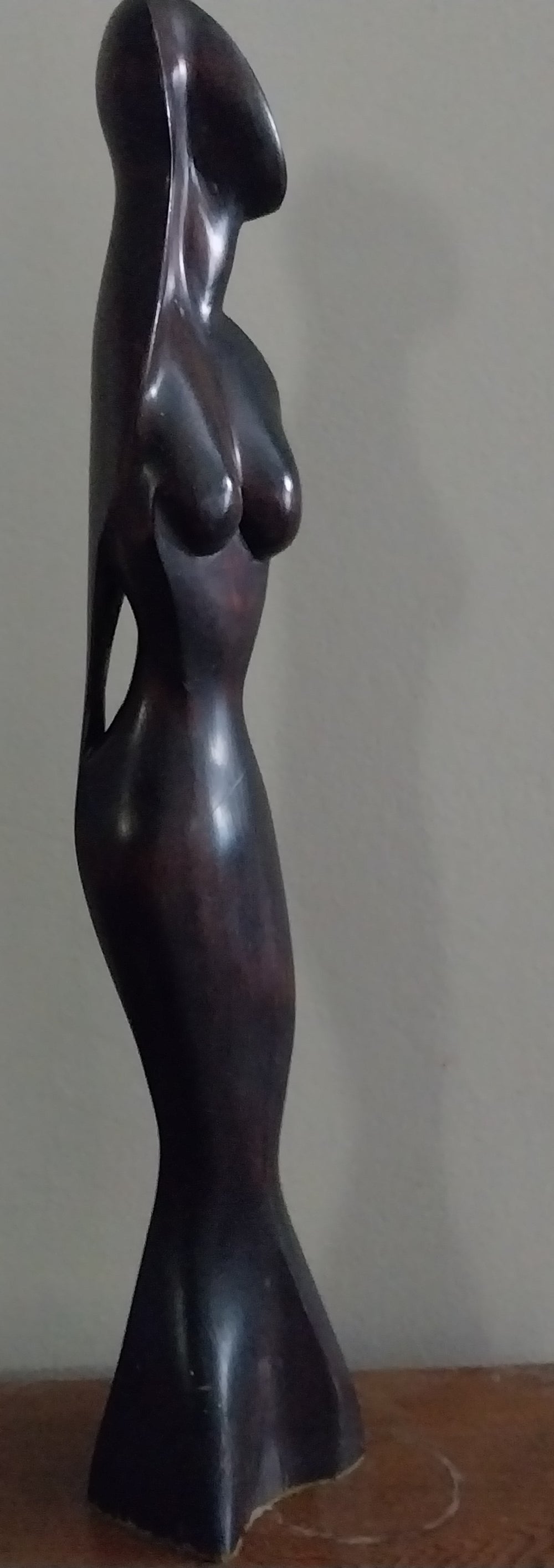 Vintage MCM Tall Female Sculpture