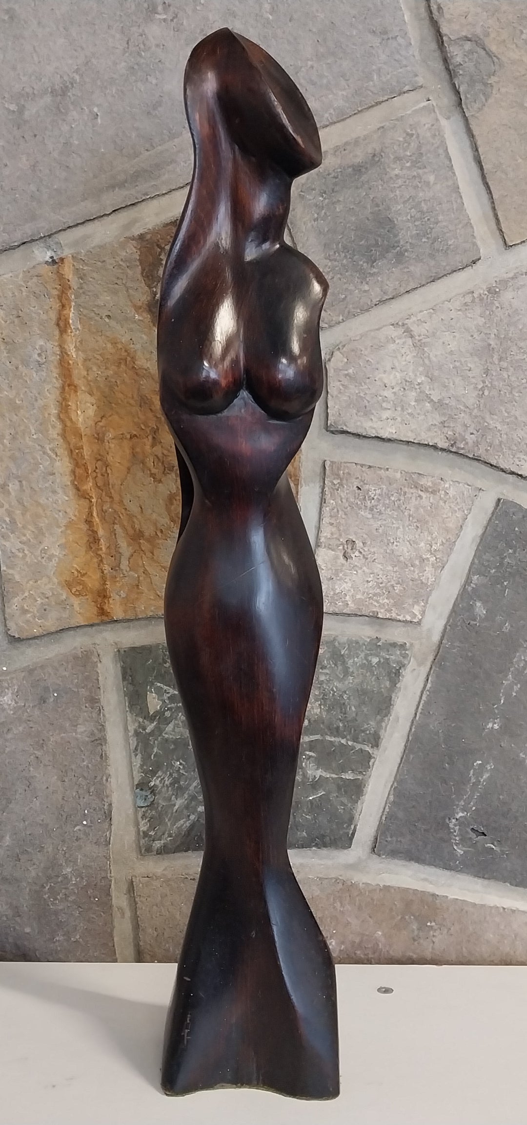 Vintage MCM Tall Female Sculpture