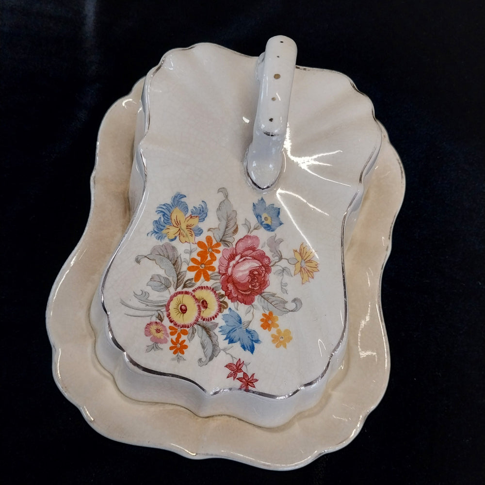 Vintage Sandland Ware Cheese/Butter Dish