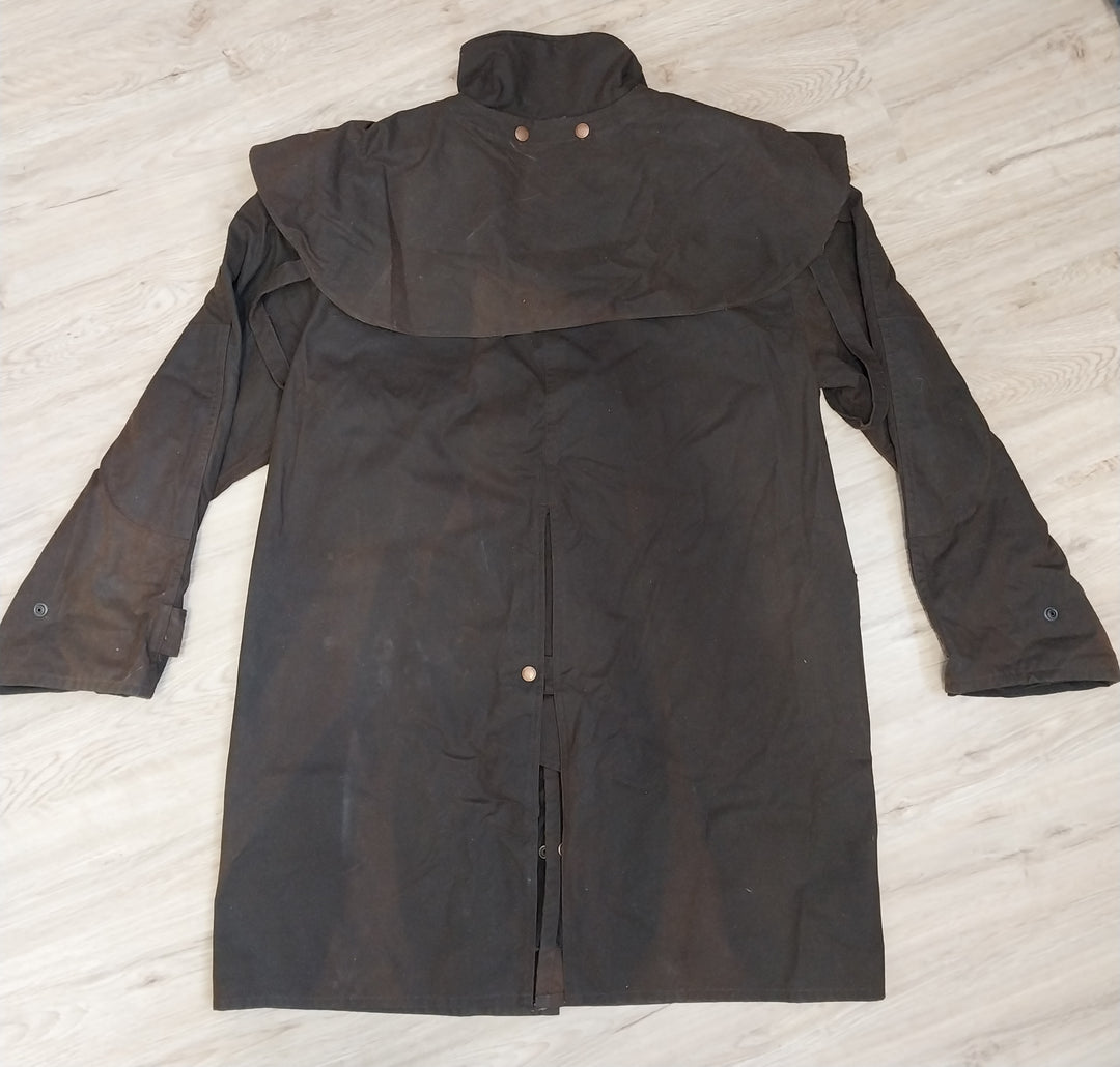 Mountain Mac New Zealand Oilskin Jacket Size Medium