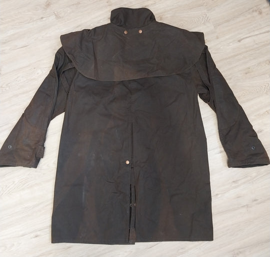 Mountain Mac New Zealand Oilskin Jacket Size Medium