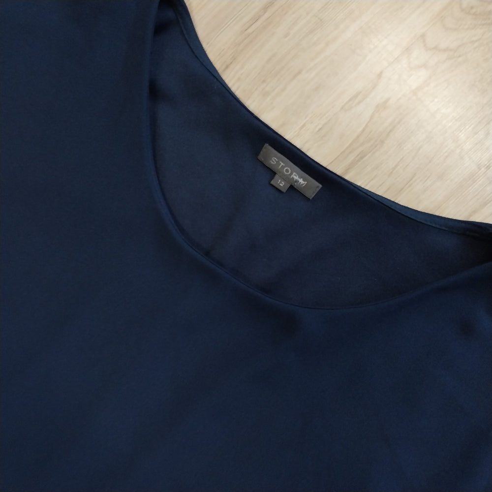 Storm Navy Blue Dress Size 12