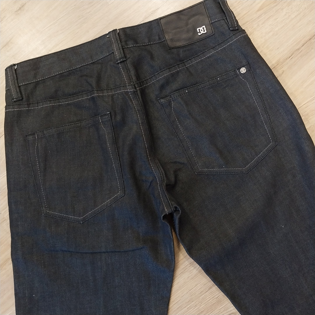 DC Mens Jeans Straight Leg Size 32X32 Black