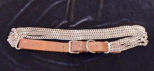 Miss Sixty Leather and Chain Belt