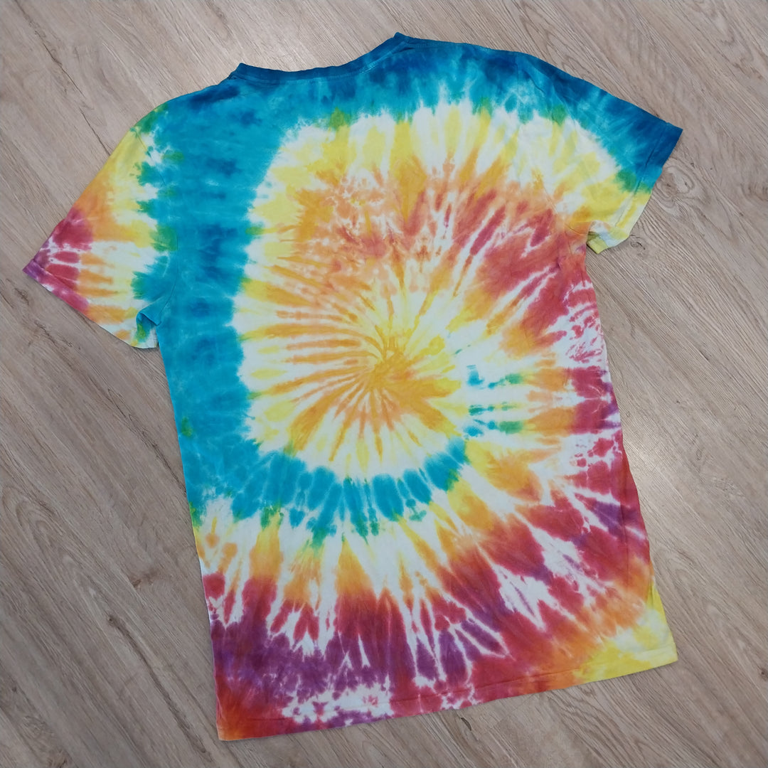 Bob Ross Tie Dyed T Shirt Size S