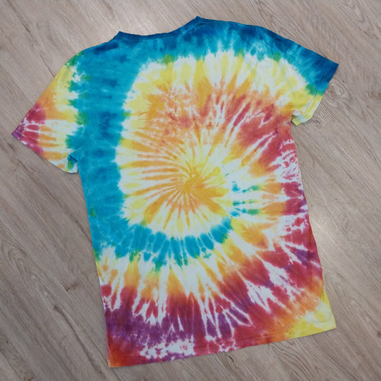 Bob Ross Tie Dyed T Shirt Size S
