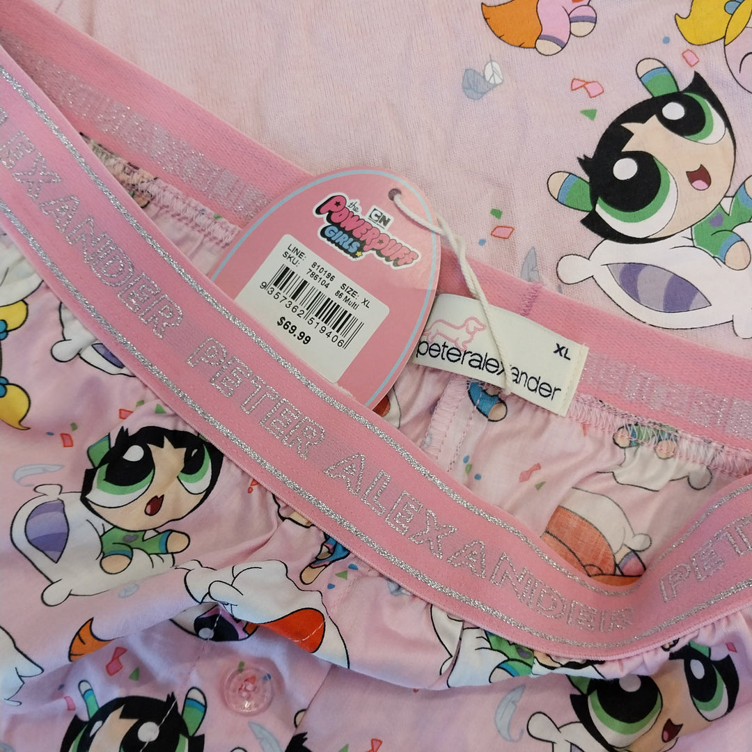 The Power Puff Girls ,Peter Alexander PJs size XL