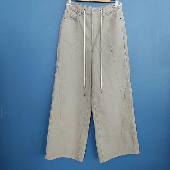 Max Wide Leg Pants Size 10 100% Organic Cotton