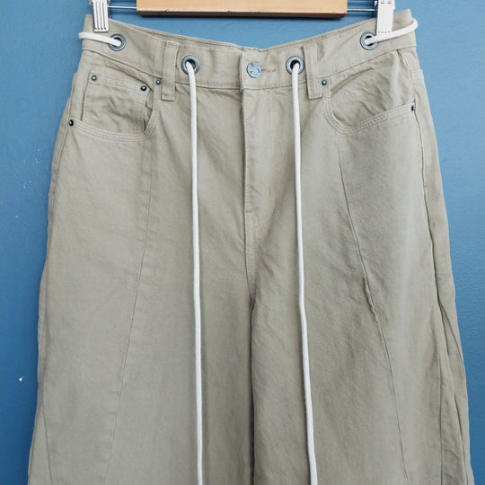 Max Wide Leg Pants Size 10 100% Organic Cotton