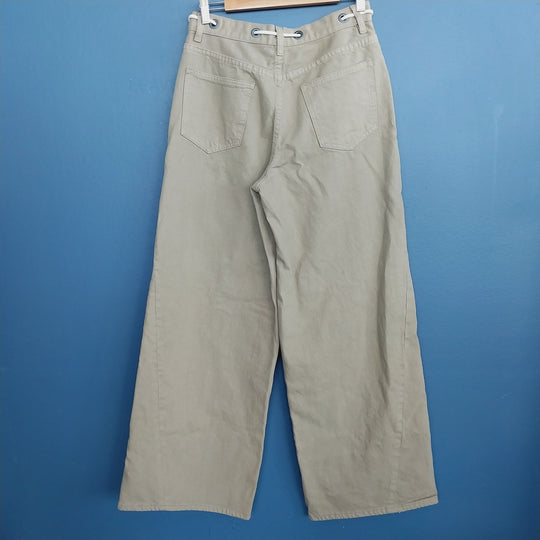 Max Wide Leg Pants Size 10 100% Organic Cotton