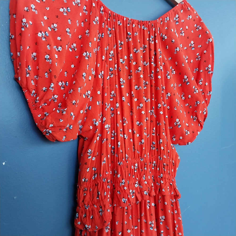Huffer Red Maxi Dress Size 12