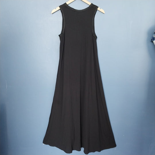 Jac + Jack Long Dress Size 8 Black