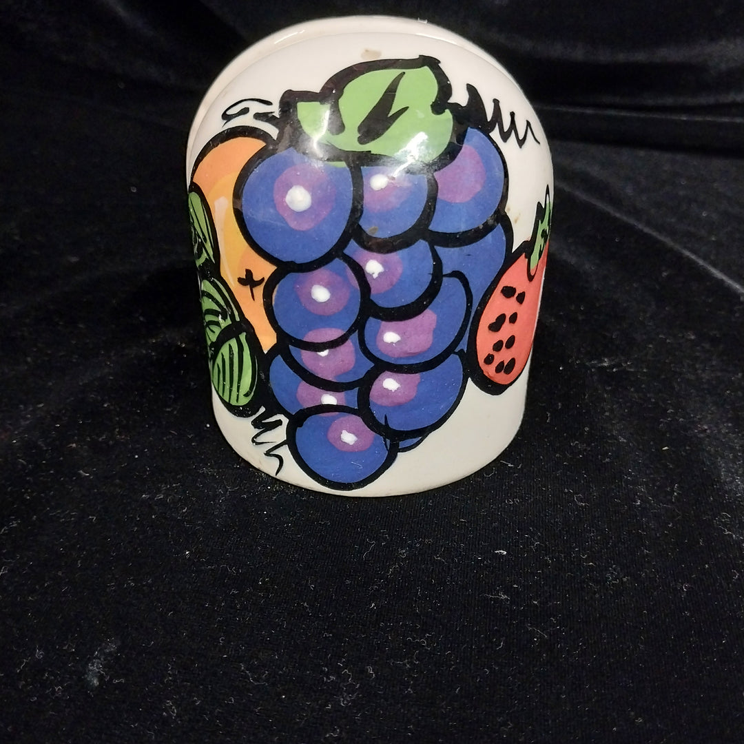 Kevin Kilsby New Zealand Ceramic Artist  Vintage 1980s Salt & Pepper Shakers