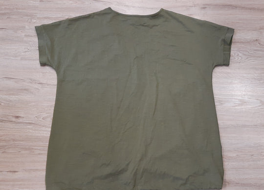 Alaska Tees green pull tie top size size 18