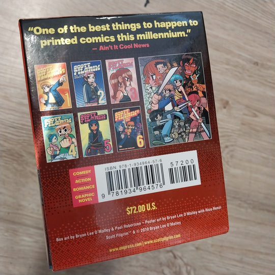Scott Pilgrim Complete Series Graphic Novel Box Set